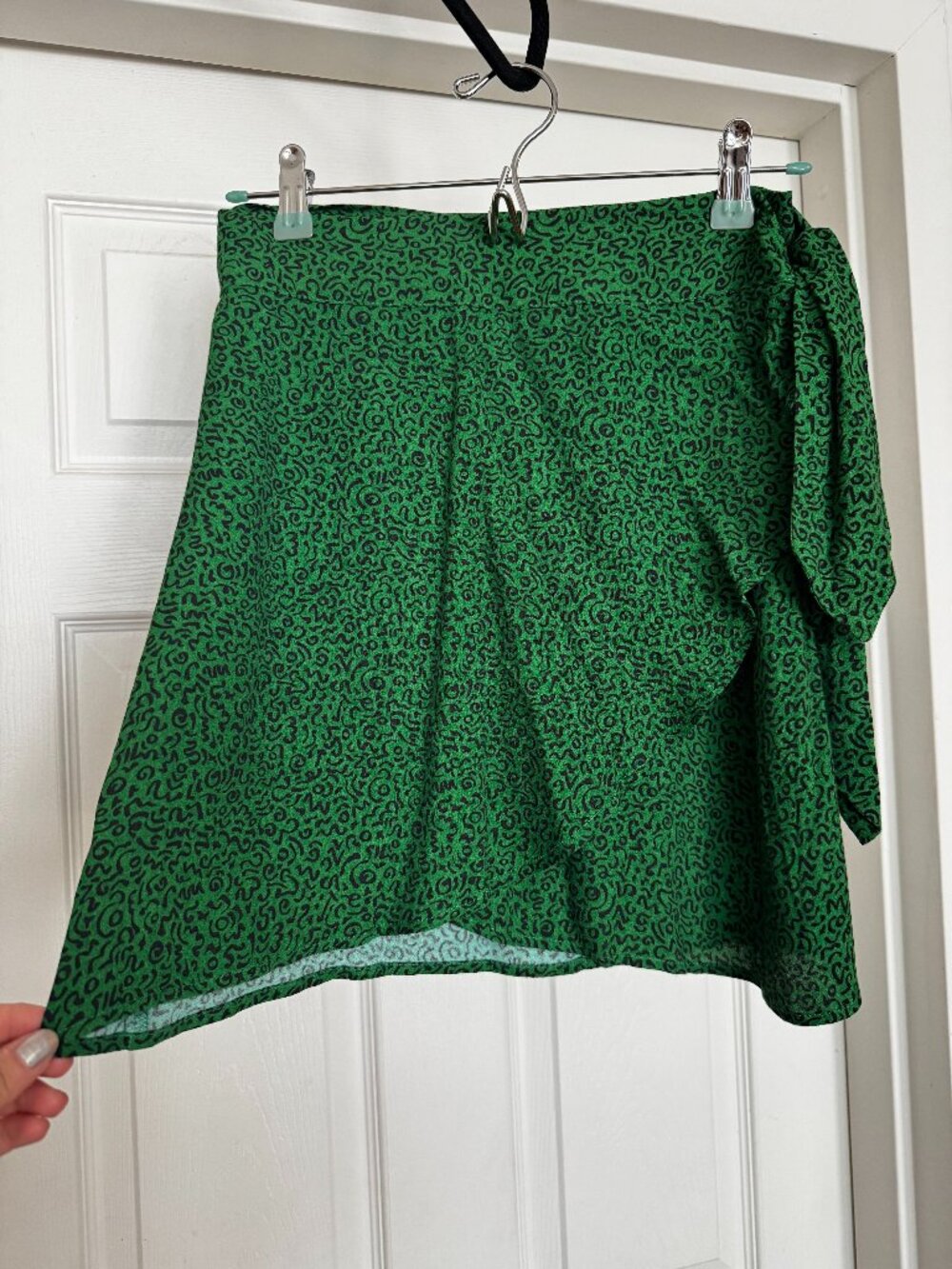 NWOT REFORMATION wrap mini skirt